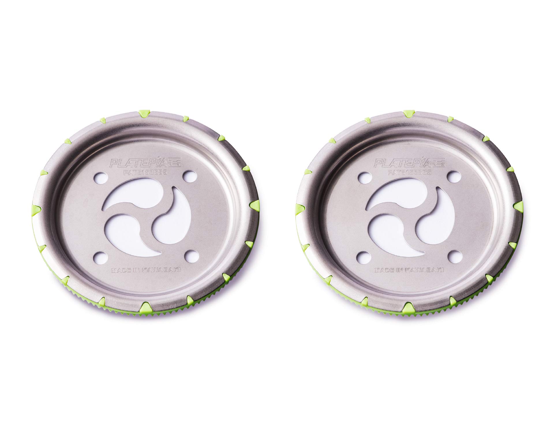 PLATEPIA Disco de titânio japonês PLATEPIA FLUX 4 × 4 para